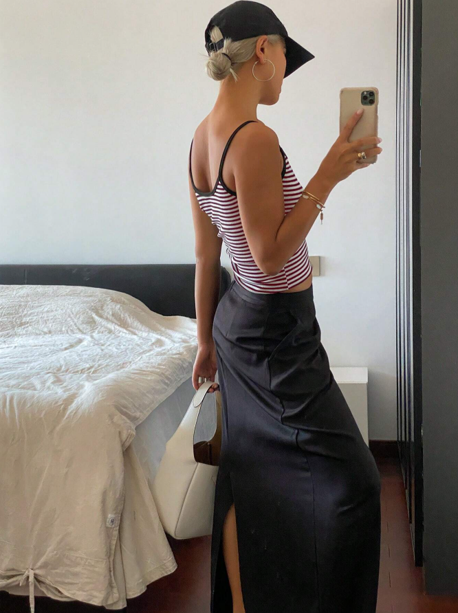 Livesso Women Striped Casual Cami Top For Summer